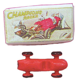 Dollhouse Miniature Race Car Box/W Race Car Assorted